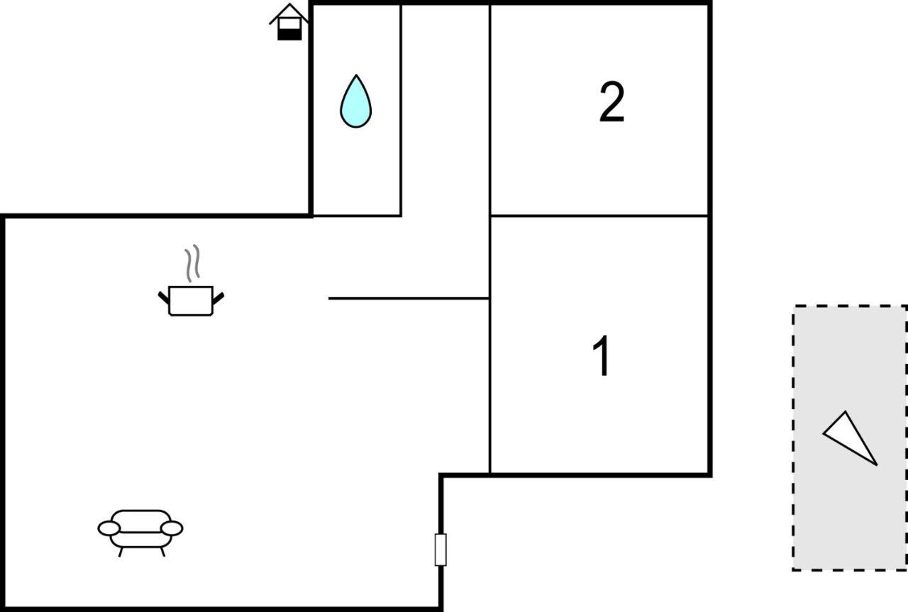 2 Bedroom Cozy Apartment In Omišalj Eksteriør bilde